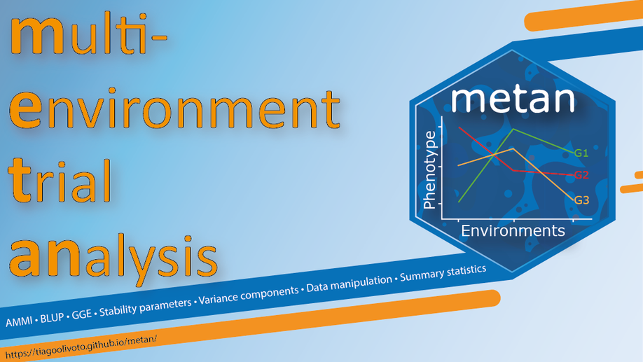 metan: an R package for multi‐environment trial analysis